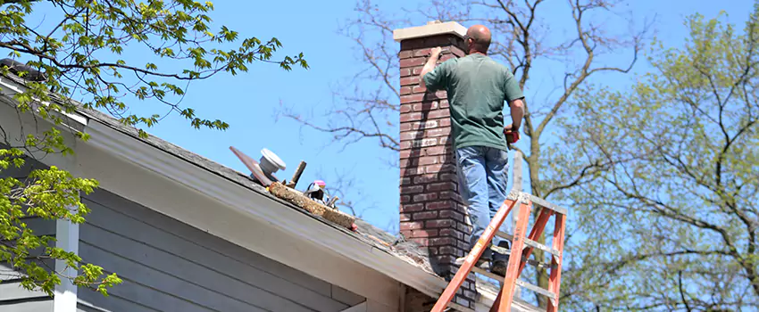 Vinyl and PVC Chimney Flashing Installation in Mankato, MN
