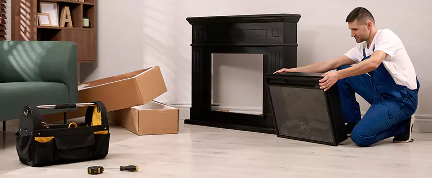 Old Rusted Metal Fireplace Repair And Replacement in Mankato, MN